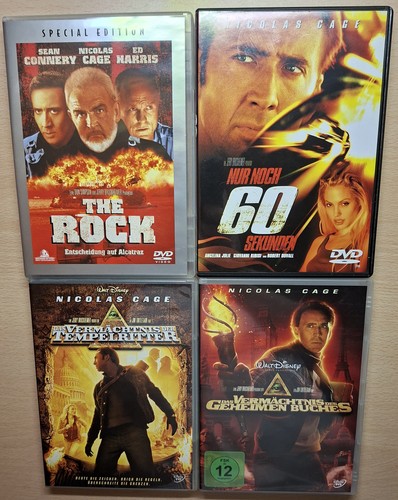 Dvd set nicholas - cage, rock